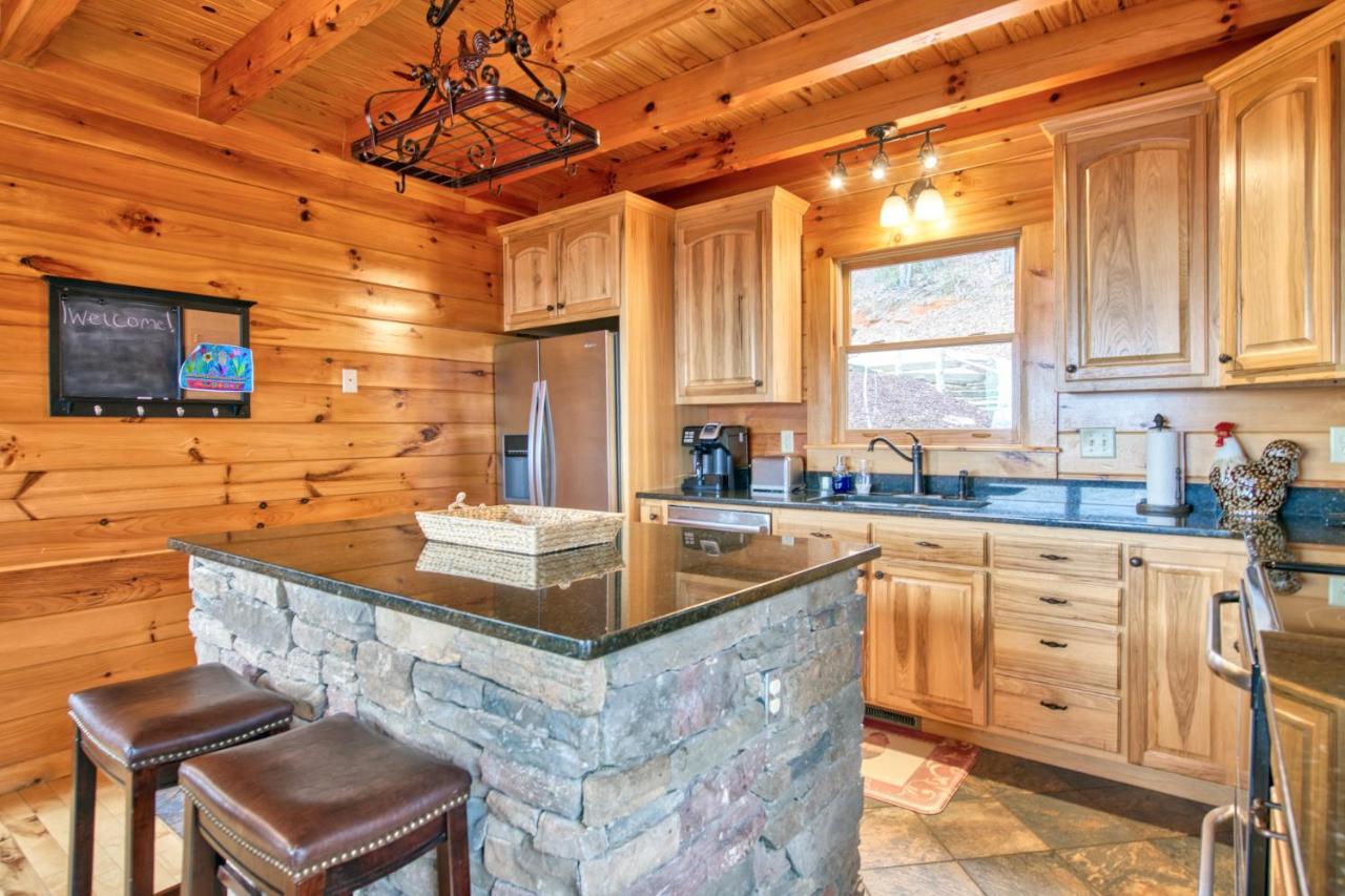 לייק לור Hawk'S View Log Cabin מראה חיצוני תמונה