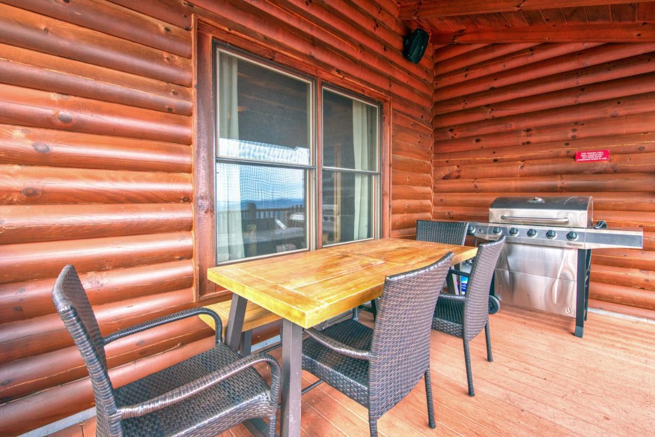לייק לור Hawk'S View Log Cabin מראה חיצוני תמונה