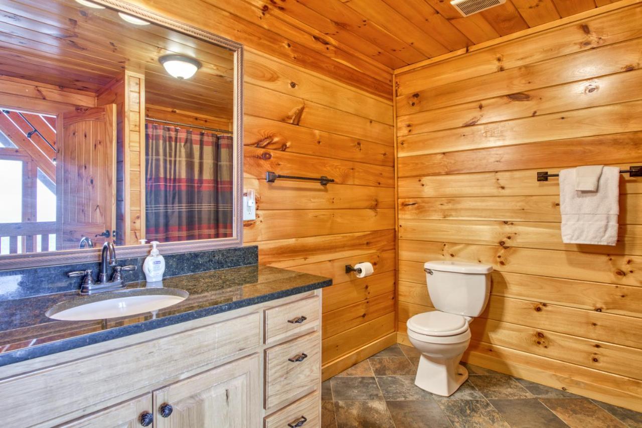 לייק לור Hawk'S View Log Cabin מראה חיצוני תמונה