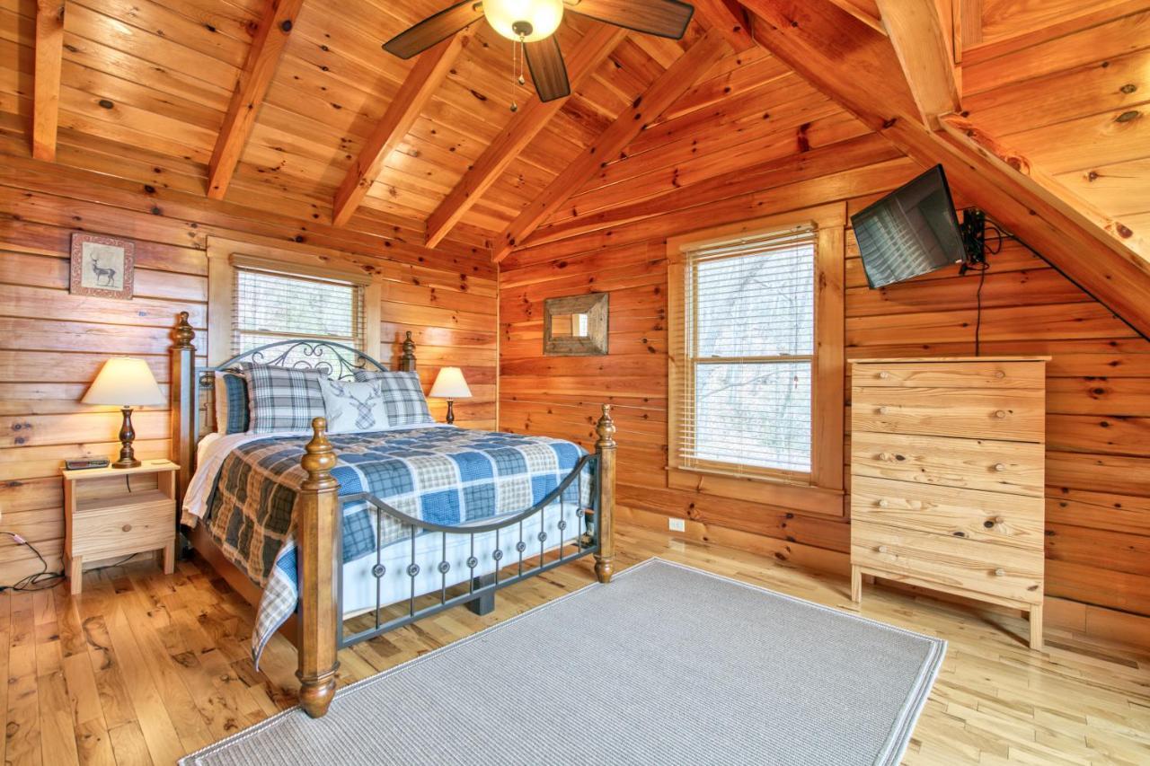 לייק לור Hawk'S View Log Cabin מראה חיצוני תמונה
